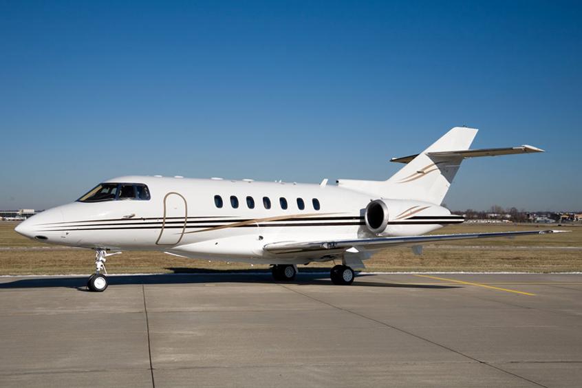 Hawker 1000 view for Palm Beach charter
