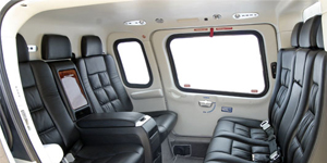 Agusta 109 view for Palm Beach charter
