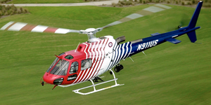 Eurocopter view for Palm Beach charter