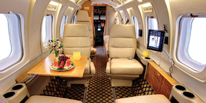 Westwind II view for Palm Beach charter