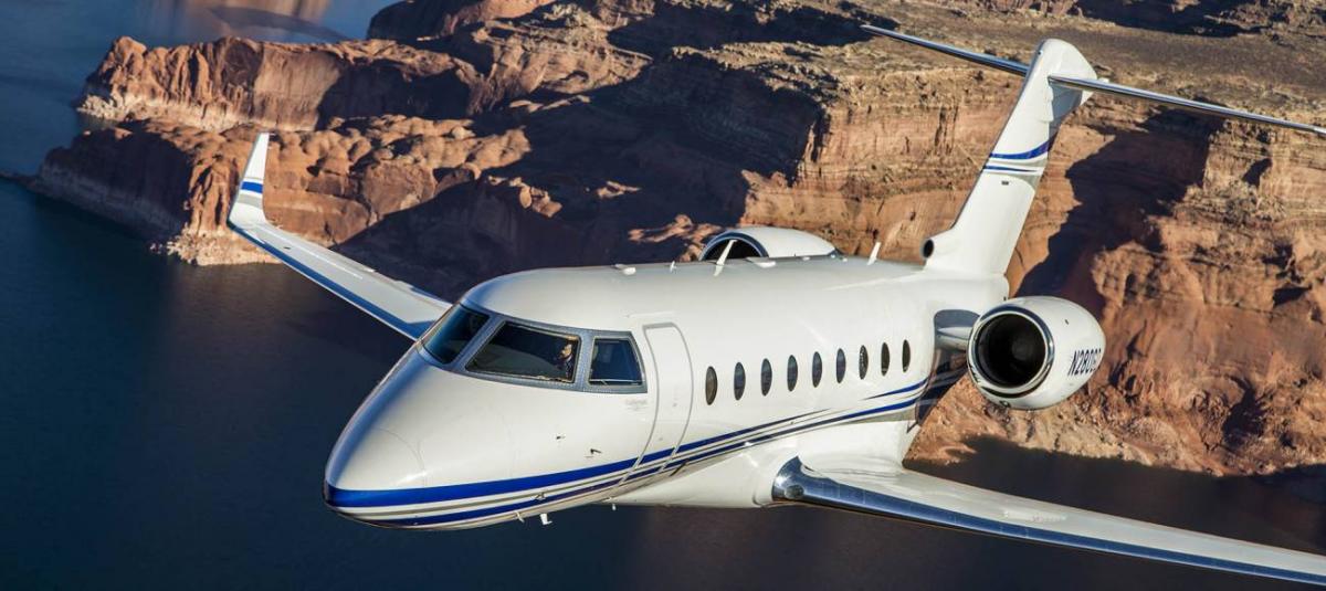 Gulfstream G280 view for Palm Beach charter