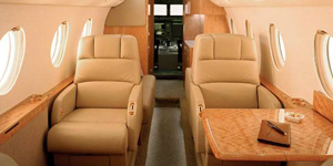 Gulfstream G100 / G150 / IAI Astra SPX view for Palm Beach charter