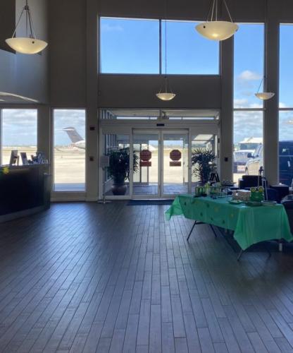 Private jet terminal at Palm Beach International